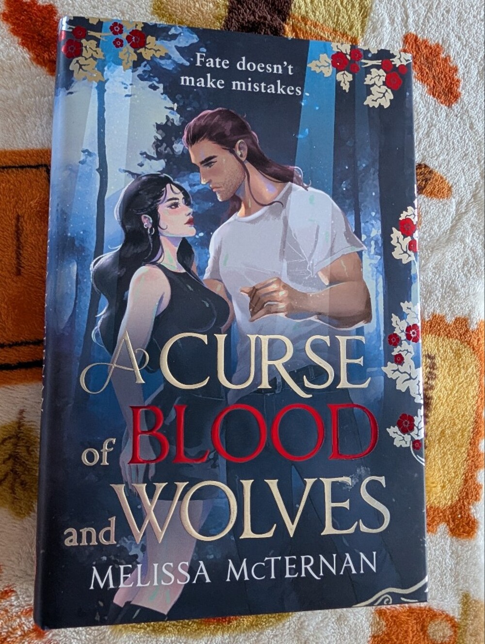 A Curse of Blood and Wolves Signed Fairyloot Edition By Melissa McTernan